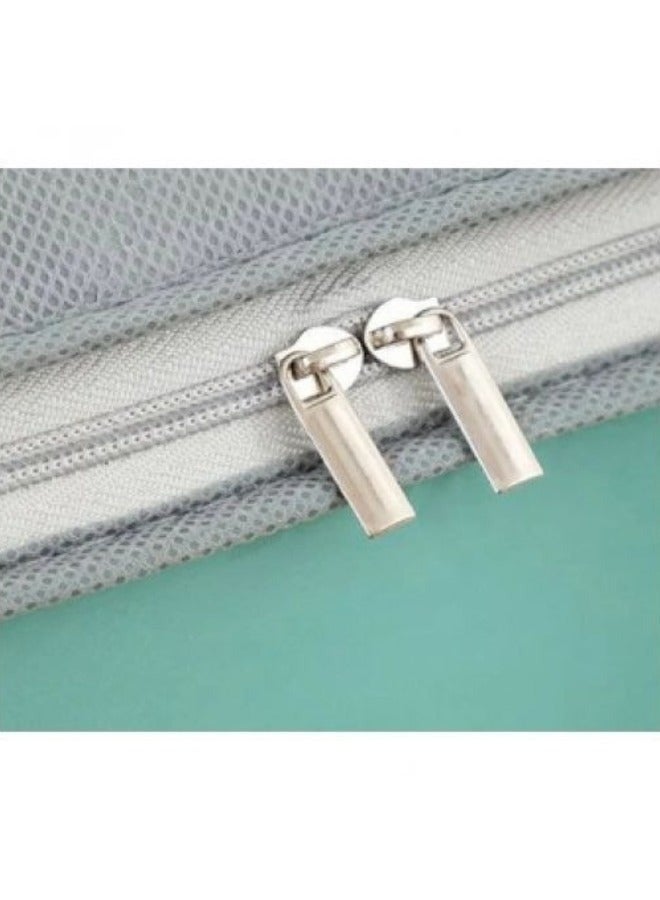 صناديق تخزين كبيرة جدًا - حقائب تنظيم ملابس سعة 80 لترًا بمقابض، حاويات متينة متعددة الألوان للخزائن وغرف النوم والتخزين المنزلي - Image 3